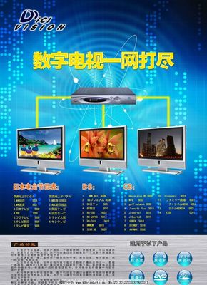 數(shù)字機(jī)頂盒海報(bào) 引領(lǐng)客廳娛樂的視覺革命與數(shù)字廣告設(shè)計(jì)